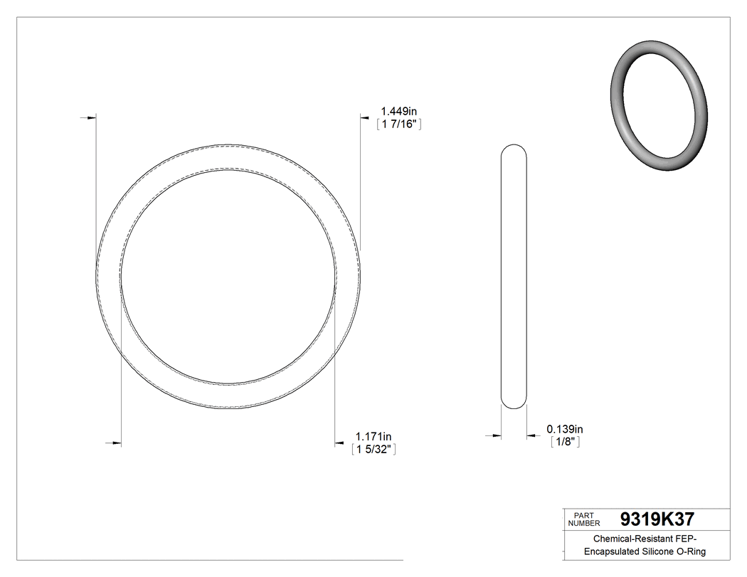 Technical drawing - 9319K37
